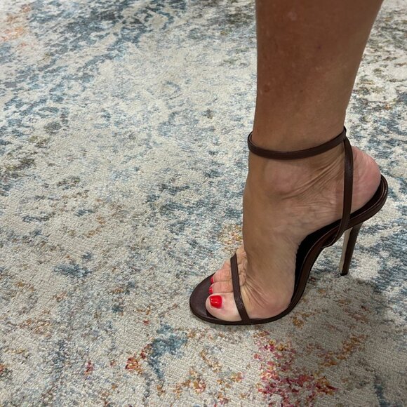 Raye Bali heel Brown size 7.5 Never worn - Picture 14 of 16